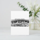 Edmonton Alberta Briefkaart (Staand voorkant)