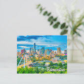 Edmonton, Alberta, Canada Briefkaart (Staand voorkant)