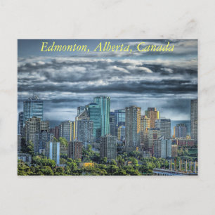 Edmonton, Alberta in Canada Briefkaart