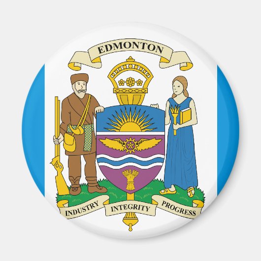 Edmonton, Canada Magneet (Voorkant)
