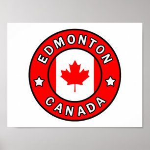 Edmonton Canada Poster