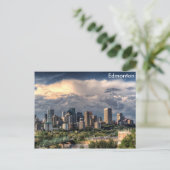 Edmonton, Canada skyline Briefkaart (Staand voorkant)