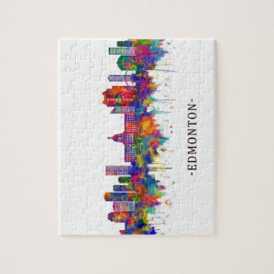 Edmonton Canada Skyline Legpuzzel