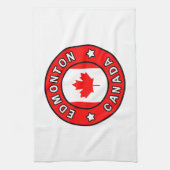 Edmonton Canada Theedoek (Verticaal)