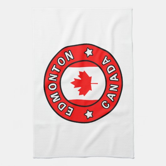 Edmonton Canada Theedoek (Verticaal)