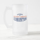 Edmonton Hockey Greats 16 oz Frosted Mok (Links)