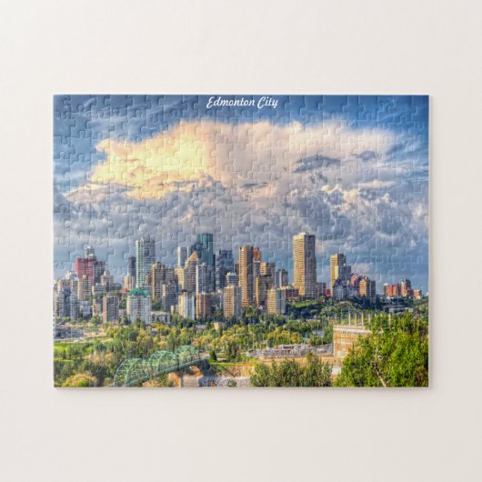 Edmonton Ville Canada. Puzzle (Horizontal)