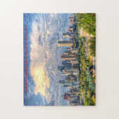 Edmonton Ville Canada. Puzzle (Vertical)