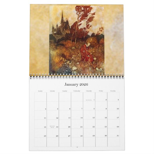 Edmun Dulac 2011 Wall Calendar Kalender (Jan 2026)