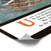 Edmund Dulac Alphabet Poster (Hoek)