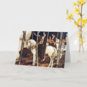 Edmund Dulac Illustrations Card Kaart (Gele Bloem)