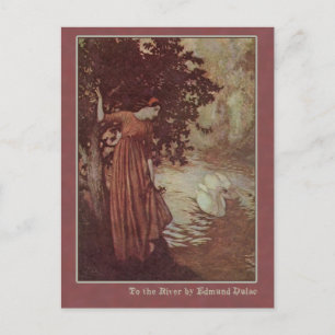 Edmund Dulac illustreert Edgar Allan Poe Briefkaart