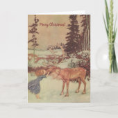  Edmund Dulac Kerstgroeten Feestdagen Kaart (Voorkant)