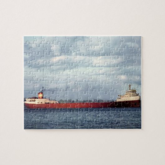 Edmund Fitzgerald op de St. Clair Legpuzzel (Horizontaal)