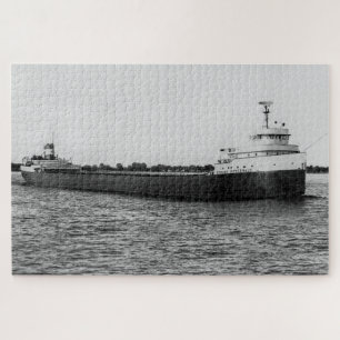 Edmund Fitzgerald op St. Clair River Original Legpuzzel