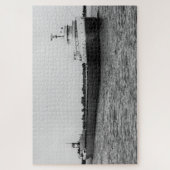 Edmund Fitzgerald op St. Clair River Original Legpuzzel (Verticaal)