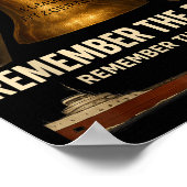 Edmund Fitzgerald, Remember The Fitz Great Lakes M Poster (Hoek)