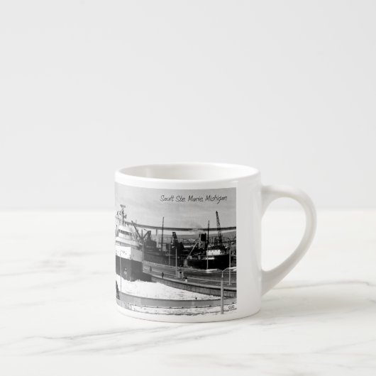 Edmund Fitzgerald Soo Locks expresso mug (Droite)