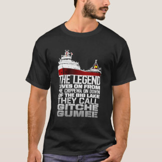 Edmund Fitzgerald They Call Gitche Gumee T-shirt