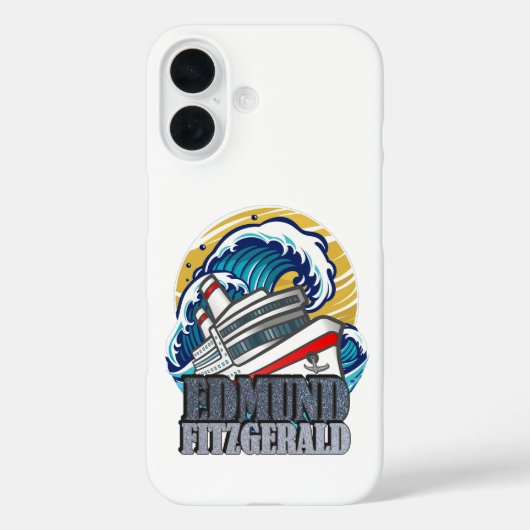 Edmund Fitzgerald | Tribute to the Legendary Ship Case-Mate iPhone Case (Achterkant)