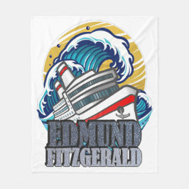 Edmund Fitzgerald | Tribute to the Legendary Ship Fleece Deken