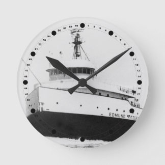 Edmund Fitzgerald Vintage Great Lakes Freighter Wa Ronde Klok