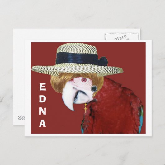 EDNA BRIEFKAART (Voorkant / Achterkant)