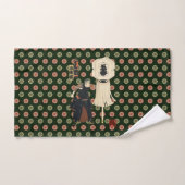 Edo no hana kodomo asobi "Gobankumi-Shigumi" (Serviette à main)