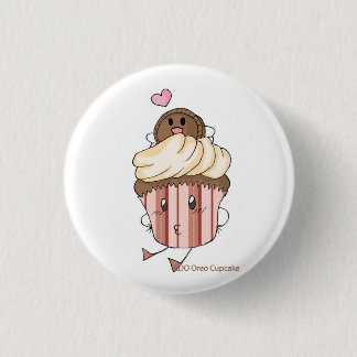 EDO Oreo Cupcake Ronde Button 3,2 Cm