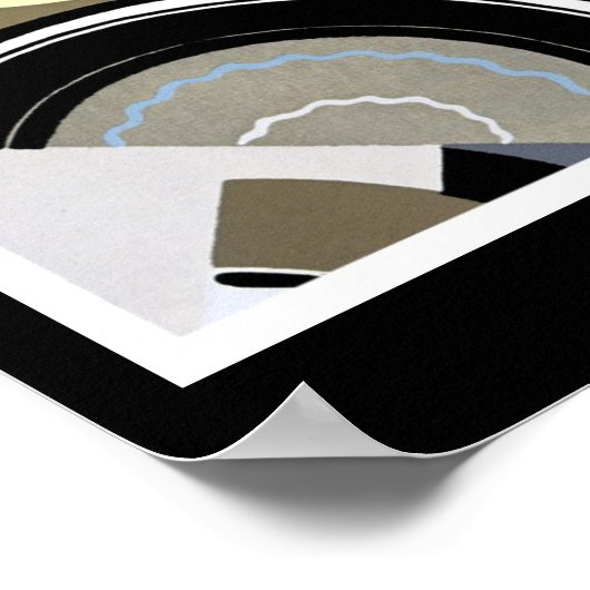 Edouard Benedictus Poster d'Art Jazz (Coin)