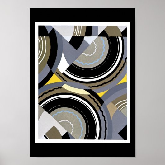 Edouard Benedictus Poster d'Art Jazz (Devant)