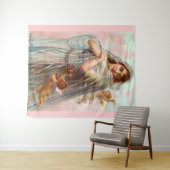 Edouard Bisson The Fiancée Wandkleed (In Situ (horizontaal))