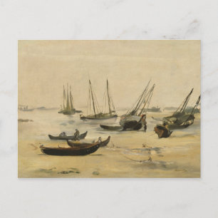 Edouard Manet Beach, Low Tide Briefkaart