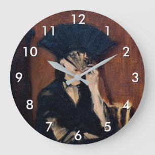 Edouard Manet - Berthe Morisot met een ventilator Grote Klok