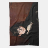 Edouard Manet - Berthe Morisot Reclining Theedoek (Verticaal)