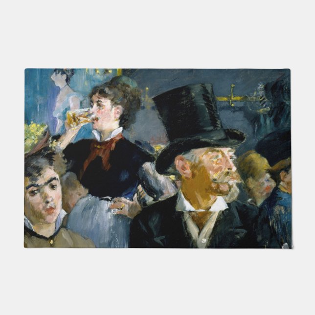 Edouard Manet - Bij de Cafe Deurmat (Voorkant)