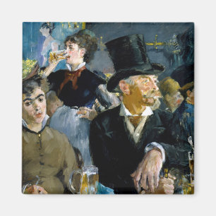 Edouard Manet - Bij de Cafe Magneet