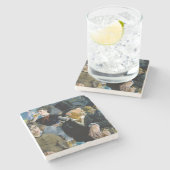 Edouard Manet - Bij de Cafe Stenen Onderzetter (Zijkant)