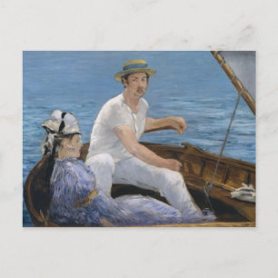 Edouard Manet - Boating Briefkaart