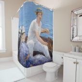 Edouard Manet - Boating Douchegordijn (In situ)