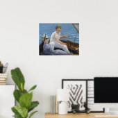 Edouard Manet - Boating Poster (Thuiskantoor)