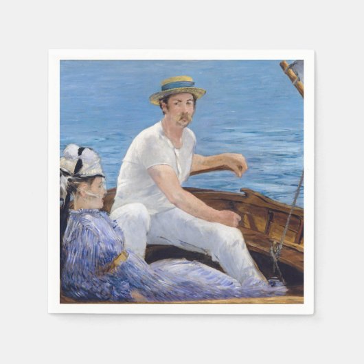 Edouard Manet - Boating Servet (Voorkant)