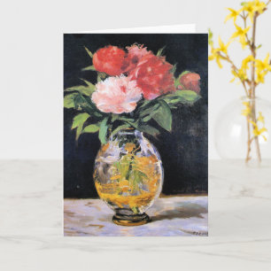 Edouard Manet - Boeket Bloemen, Kaart