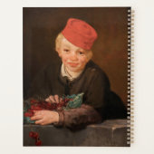 Edouard Manet - Boy met Cherries Planner (Achterkant)