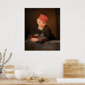 Edouard Manet - Boy met Cherries Poster (Keuken)