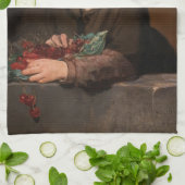 Edouard Manet - Boy met Cherries Theedoek (Gevouwen)