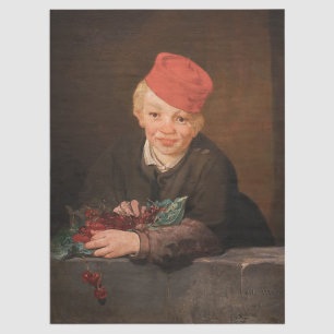 Edouard Manet - Boy met Cherries Tissuepapier