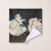 Edouard Manet - Branch of White Peonies, Secateurs Bad Handdoek (Wasdoekje)