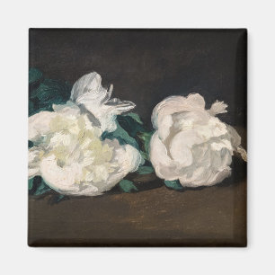 Edouard Manet - Branch of White Peonies, Secateurs Magneet