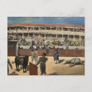 Edouard Manet - Bullgevecht Briefkaart